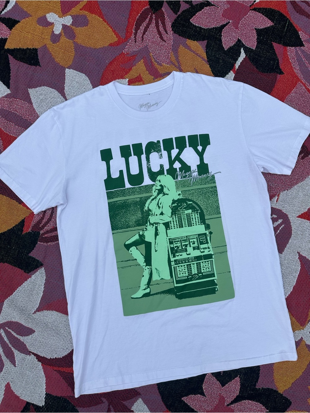 Megan Moroney “Lucky” Graphic Tee Official Merch